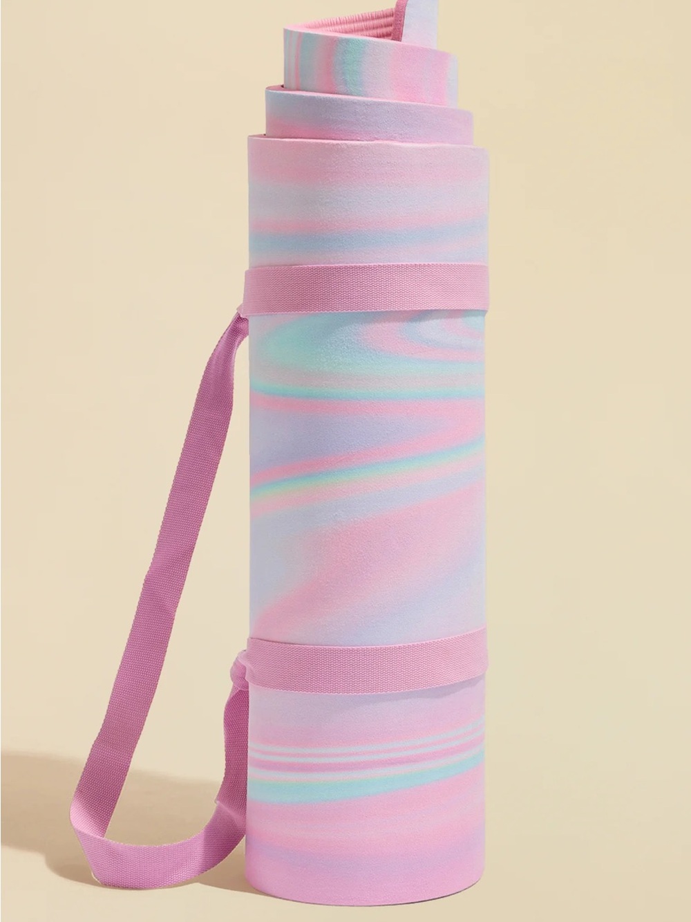 CloudCushion Vegan Suede Yoga Mat - Prismatic 0.5” Thick